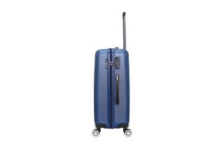 Valise semaine Archie (M) - 65 cm  - Noir, bleu et argenté