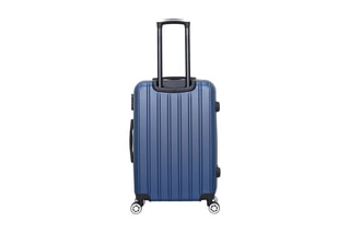 Valise semaine Archie (M) - 65 cm  - Noir, bleu et argenté