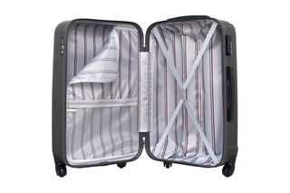 Valise semaine Liam (M) - 65 cm  - Noir et gris