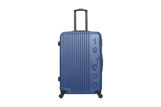 Valise grand volume Liam (L) -  75 cm  - Noir et bleu