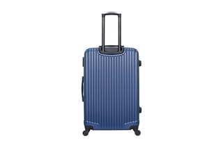 Valise grand volume Liam (L) -  75 cm  - Noir et bleu