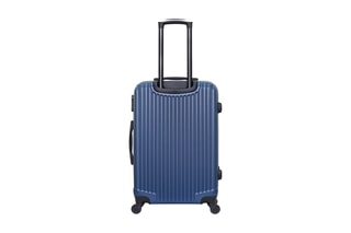 Valise semaine Liam (M) - 65 cm  - Noir et bleu