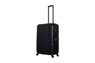 Valise grand volume Porter (L) - 75 cm  - Blanc, noir et argenté