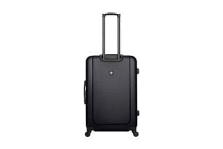 Valise grand volume Porter (L) - 75 cm  - Blanc, noir et argenté