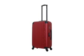 Valise semaine Porter (M) - 65 cm  - Blanc, noir, rouge et argenté