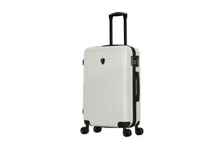  Valise cabine Peter (S) - 55 cm  - Argenté, beige et noir