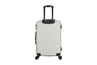  Valise cabine Peter (S) - 55 cm  - Argenté, beige et noir