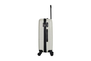  Valise cabine Peter (S) - 55 cm  - Argenté, beige et noir