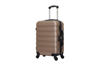  Valise cabine Renoso - 55 cm  - Noir, beige et argenté