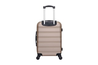  Valise cabine Renoso - 55 cm  - Noir, beige et argenté