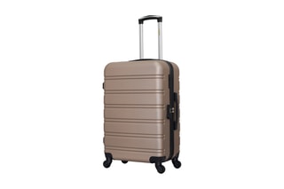  Valise semaine Renoso - 65 cm  - Noir, beige et argenté