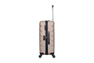  Valise semaine Renoso - 65 cm  - Noir, beige et argenté