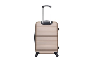  Valise semaine Renoso - 65 cm  - Noir, beige et argenté