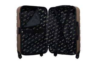  Valise semaine Renoso - 65 cm  - Noir, beige et argenté