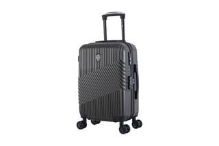 Valise cabine (S) et vanity Peter - 55/23 cm  - Gris foncé