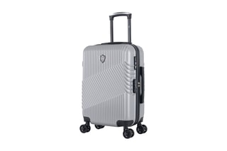  Valise cabine (S) et vanity Peter - 55/23 cm  - Noir et gris