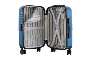  Valise cabine (S) et vanity Peter - 55/23 cm  - Bleu marine