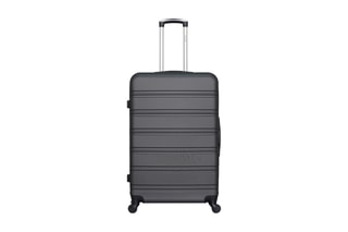 Set de 3 valises Renoso (S/M/L) - 55/64/95 cm - Gris foncé