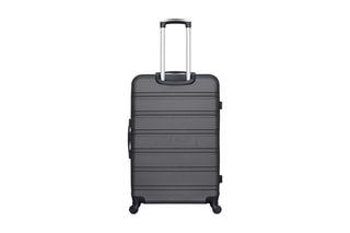 Set de 3 valises Renoso (S/M/L) - 55/64/95 cm - Gris foncé