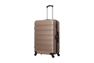 Set de 3 valises Renoso (S/M/L) - 55/64/95 cm - Beige