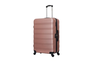  Set de 4 valises Renoso - 46/55/65/75 cm  - Doré rose