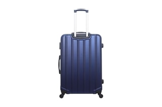 Valise grand volume Himalaya - 75 cm  - Noir, bleu et argenté