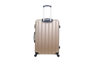 Valise grand volume Himalaya - 75 cm  - Noir, marron et argenté