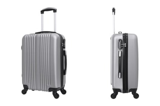 Valise semaine Lipari - 59 cm  - Argenté