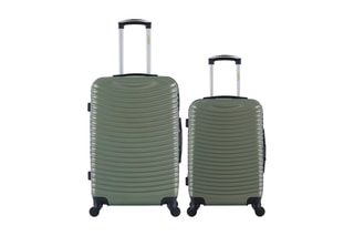 Valise cabine et valise semaine Etna (S/M) - 55/65 cm - Kaki
