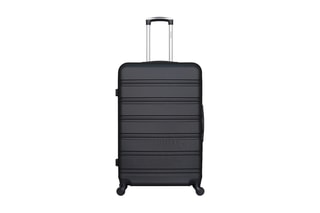  Valise grand volume Renoso - 75 cm  - Noir et argenté