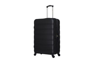  Valise grand volume Renoso - 75 cm  - Noir et argenté