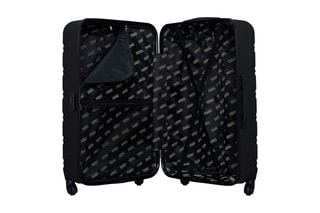  Valise grand volume Renoso - 75 cm  - Noir et argenté