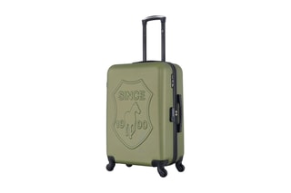 Valise semaine Damon (M) - 65 cm  - Noir et vert