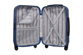 Valise cabine XXS et valise cabine Porter (XXS/S) - 46/55 cm - Bleu marine