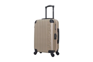 Valise cabine XXS et valise cabine Porter (XXS/S) - 46/55 cm - Beige