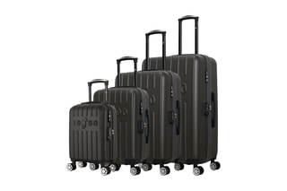 Set de 4 valises Archie-M (XXS/S/M/L) - 46/55/65/75 cm  - Gris