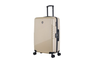  Valise grand volume (L) et vanity Peter - 75/23 cm  - Noir et beige