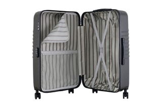  Valise grand volume (L) et vanity Peter - 75/23 cm  - Gris foncé