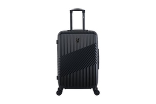  Set de 2 valises (S/M) et vanity Peter - 55/65/23 cm  - Noir