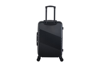  Set de 2 valises (S/M) et vanity Peter - 55/65/23 cm  - Noir
