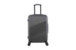  Set de 2 valises (S/M) et vanity Peter - 55/65/23 cm  - Gris foncé