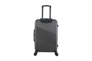  Set de 2 valises (S/M) et vanity Peter - 55/65/23 cm  - Gris foncé