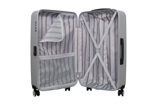 Set de 4 valises Archie-M (XXS/S/M/L) - 46/55/65/75 cm  - Gris