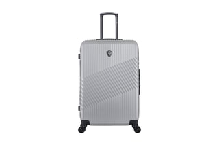  Valise cabine et valise grand volume Peter (S/L) - 55/75 cm  - Noir et gris