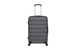 Set de 3 valises Renoso (XXS/S/M) - 46/55/65 cm - Gris foncé