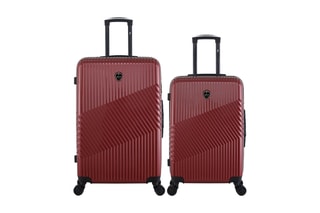  Valise semaine et valise grand volume Peter (M/L) - 65/75 cm  - Bordeaux