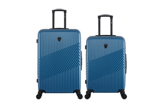  Valise semaine et valise grand volume Peter (M/L) - 65/75 cm  - Bleu marine