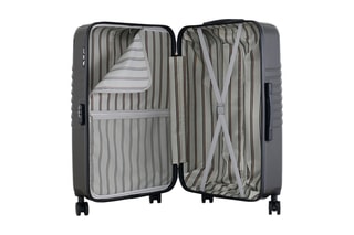  Valise semaine et valise grand volume Peter (M/L) - 65/75 cm  - Gris foncé