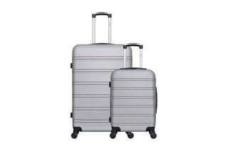 Valise cabine et valise grand volume Renoso (S/L) - 55/75 cm - Gris