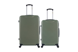 Valise semaine et valise grand volume Etna (M/L) - 65/75 cm - Kaki